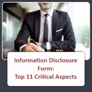 Information Disclosure Form Top 11 Critical Aspects