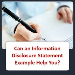 Can an Information DIsclosure Statement Example Help You