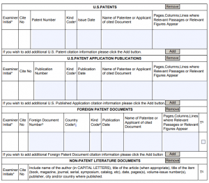 Information Disclosure Statement Example